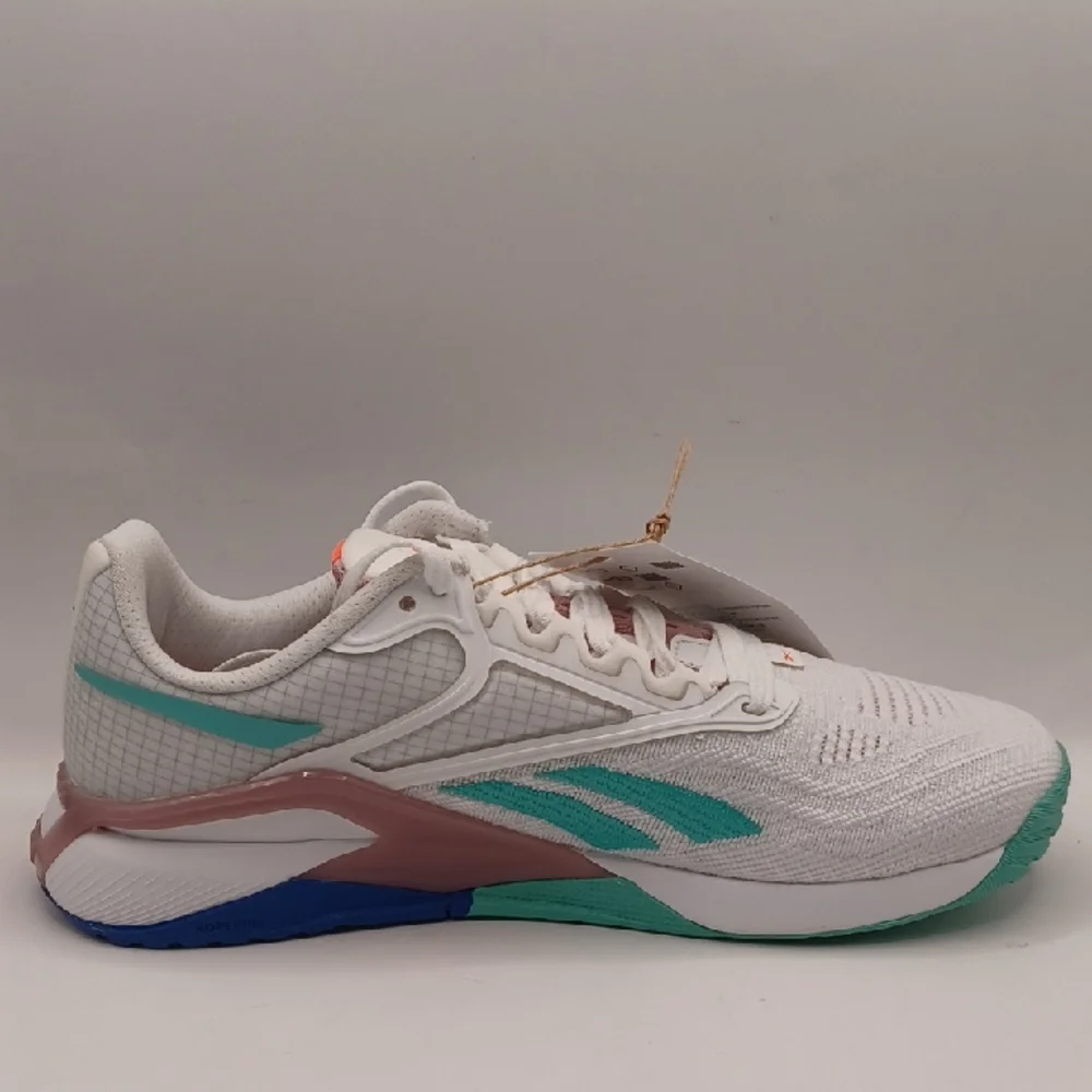 NEW Reebok Nano X2 Sneaker-White/Blue/Purple Women Size 5US GY2286 (Damaged Box) - Picture 11 of 16